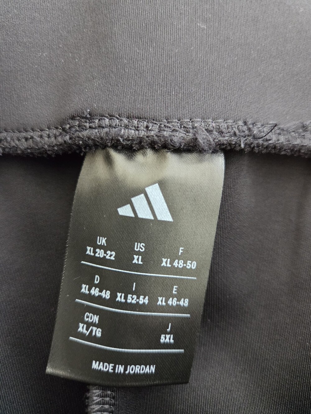 2 pair Adidas Wide Leg Pants sz XL Black and Brown - Picture 7 of 10
